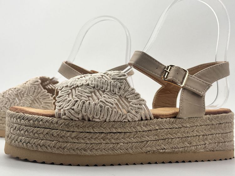 Sandalia Porto Beige